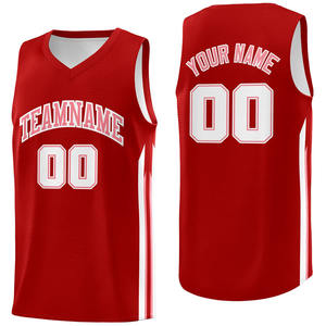 Hot Selling V-Neck Shape Sleeveless <b>Men</b> Basketball Wear Jersey Custom Bulk Quantity Personalized Durable <b>Men</b> Basketball Jersey - Product Image 4