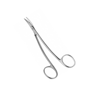 LA GRANGE 115 mm 4.12 \ "forbici da sala chirurgica a forma di S seghettato una lama affilata in acciaio da laboratorio medico - Product Image 1