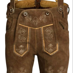 Lederhose เสื้อผ้าบาวาเรียผู้ชายสายหนังแท้สำหรับฤดูกาลใหม่ oktobarfest 2025 - Product Image 1