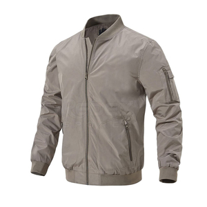 Blouson aviateur d'hiver durable personnalisé OEM pour femmes bombardier en cuir tricoté style course durable et imperméable pour femmes - Product Image 1