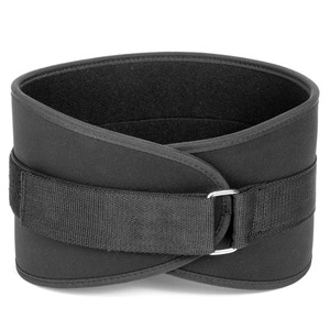 เข็มขัดยกน้ำหนักปรับได้นีโอพรีนสังเคราะห์พร้อมเหล็กสำหรับฟิตเนสปรับแต่งได้ออกกำลังกายยิมอุปกรณ์เสริม - Product Image 5