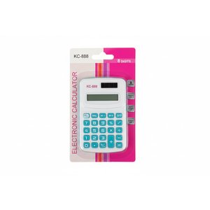 Mini calculatrice de bureau portable, double alimentation, affichage à 10 chiffres, couleur aléatoire, pour l'école et le bureau - Product Image 2