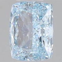 Diamante Sintético de Alta Calidad de 1.00 Quilates, Corte Cojín Alargado, Color Azul Fantasía, Gema Suelta Certificada por IGI, HUMERA JEWELS HU-47