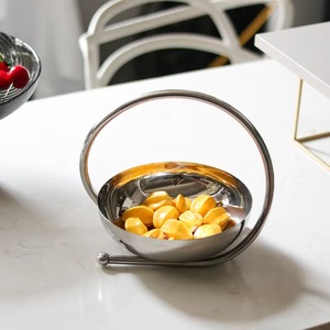 Tazón para refrigerios de aluminio diseñado para una elegancia sin esfuerzo, adecuado tanto para uso personal como para regalar. - Product Image 2