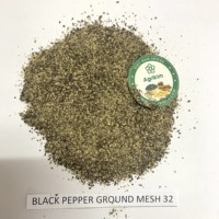 Poudre de poivre de Cayenne 100% naturel de haute qualité en gros de poivre noir cru séché avec processus de séchage publicitaire