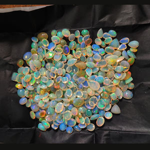 ด้านโอปอลเอธิโอเปียธรรมชาติตัดโอปอลไฟเต็มอัญมณีหลวมสำหรับทำเครื่องประดับอัญมณีอัญมณีอัญมณีหลวม - Product Image 2