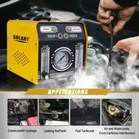 Detector de Fugas de Humo Automotriz al por Mayor, Herramienta de Diagnóstico EVAP, Detección de Fugas en Tuberías de Combustible, Limpiador de Inyectores de Combustible 12V, 1 Año de Garantía