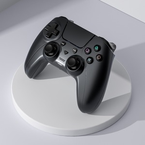 PS4เกม porodo คอนโทรลเลอร์ไร้สายพร้อมปุ่มแมโคร & เทอร์โบชุดเล่นเกมสำหรับนักเล่นเกม