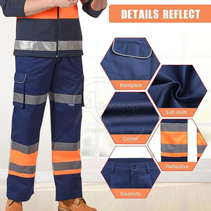 Pantalones de Trabajo Resistentes, Tela Resistente, Pantalones Duraderos para Trabajo Industrial, Construcción, Actividades al Aire Libre y Trabajo Pesado - Product Image 5