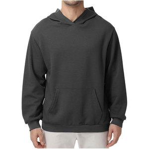 Custom 400 GSM Heavyweight 100% Cotton Terry Fleece Winter Pocket Blank Oversized Digital Printing <b>Hoodie</b> - Product Image 1