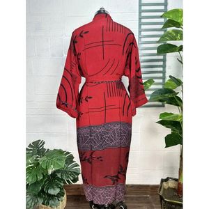 Kimono Vintage de Crepé de Seda, Ligero y Lujoso, Bata Suave y Cómoda, Regalo Perfecto para Mujer, para Usar por la Noche, Tejido para Primavera - Product Image 5