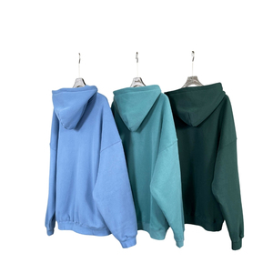 Sur mesure, 100% coton, molleton épais et lourd, uni, brodé, anti-plis, qualité supérieure, chaud, doux, confortable, surdimensionné - Product Image 1