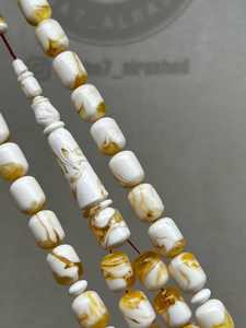 Nuevo Tasbih de Resina de Color Blanco, 33 Cuentas, Turquesa, Rosario de Oración, Piedra, Rosario Musulmán, Contador de Tasbeeh, Joyería - Product Image 4