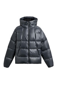 Veste coupe-vent imperméable pour homme avec capuche, fermeture éclair, poignets ajustables et tissu respirant pour un style de vie actif - Product Image 3