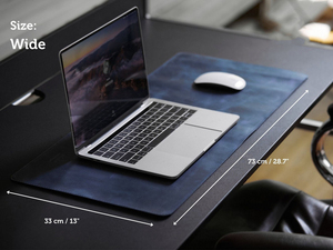 แผ่นรองโต๊ะทำงานหนังแท้หรูหราแผ่นรองเขียนสำนักงานกันกลิ่นพื้นผิวหนังวัวทนทานงานแฮนด์เมดสำหรับโต๊ะผู้บริหาร - Product Image 6