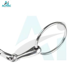 ALMAC Broca de caballo de doble articulación Acero inoxidable Cómodo y sensible para actividades ecuestres Característica reutilizable - Product Image 5