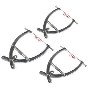 Medic Instrument Crutchfield Crâne Pinces de traction cervicale Grands instruments de neurochirurgie réglables en acier inoxydable - Product Image 3