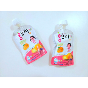 [SANTE365] Purée de fruits pour bébé Premium HongYouli 80ml * 10 paquets de jus de fruits sains contient du yuzu et de la poire - Product Image 2