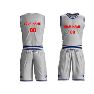 Uniforme de basket-ball pour hommes bon marché respirant 100% polyester sublimation uniforme de basket-ball universitaire pour vêtements d'équipe - Product Image 1