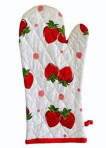 Mitaines de four de chef écologiques 100% coton LOGO personnalisé imprimé résistant à la chaleur gant de cuisine pour barbecue mitaines pour four de cuisson - Product Image 4