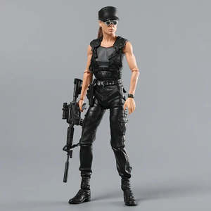 Nouvelle figurine Terminator 2 Sarah Connor, articulations mobiles, modèle en plastique, jouet de collection et décoration intérieure, design de poupée de personnage - Product Image 3