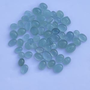 8mm 12mm Natural azul oscuro aguamarina piedra suave redondo ovalado pera cabujón piedra preciosa suelta calibrada a granel venta al por mayor nuevo Stock - Product Image 1