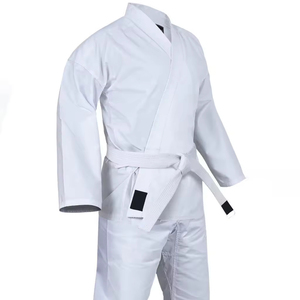 Trajes de Karate de algodón unisex más vendidos, uniformes de Taekwondo con logotipo personalizado al por mayor para hombres y mujeres, ropa de artes marciales - Product Image 5