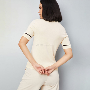 Camisetas Polo Transpirables de Alta Calidad para Mujer Fit2Fight, Camisetas Polo Casuales de Algodón y Elastano con Logotipo Personalizado - Product Image 2