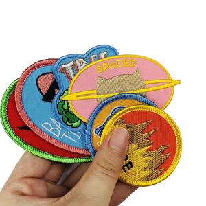 Parches Bordados Personalizados Más Vendidos para Ropa / Parches Bordados de Nuevo Diseño en Buena Calidad para Gorras - Product Image 5