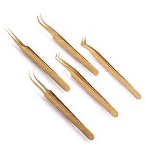 Pince à épiler pour Extension de cils, prix de détail, pointe en Fiber, meilleure prise pour pince à cils, couleur personnalisée, pince à cils antistatique - Product Image 4