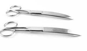 Mahersi-Seringue vétérinaire de 8 pouces en acier inoxydable, équipement de toilettage avec lame incurvée, cisailles à fetlock, instruments vétérinaires - Product Image 5