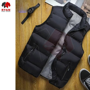 Chaleco Acolchado Personalizado para Hombre, Fabricación OEM, Sin Mangas, Ligero, Ropa de Abrigo de Invierno, Suministro al por Mayor - Product Image 4