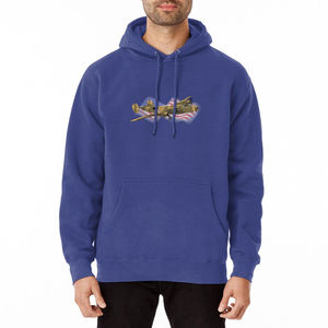 Sweats à capuche surdimensionnés à capuche en coton mélangé à manches longues avec impression DTF pour hommes de haute qualité fabricant personnalisé - Product Image 1