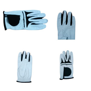 Gants de golf en cuir véritable Cabretta pour hommes 1000% avec poignées, équipement de sport respirant pour la main gauche ou droite - Product Image 6