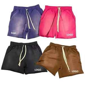 Latest Design Acid Wash <b>Shorts</b> Made In Pakistan Street Style Wholesale Custom Acid Wash <b>Shorts</b> - Product Image 6