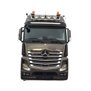 Usato 2015 MER CE DES- BEN Z ACTROS 4163 BEIGE 6x4,EURO 6 DIESEL 428HP cambio automatico - Product Image 1