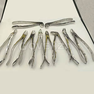 Juego de 10 Pinzas de Extracción Dental para Adultos, Pinzas Quirúrgicas Manuales de Acero Inoxidable y Tungsteno con Agarre Ergonómico - Product Image 5