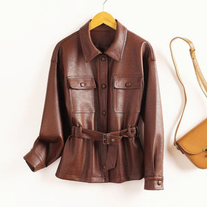 Manteau élégant pour femme à bouton unique avec détection d'aiguille Qualité supérieure Vêtement d'extérieur tendance Veste d'hiver chaude tendance - Product Image 3