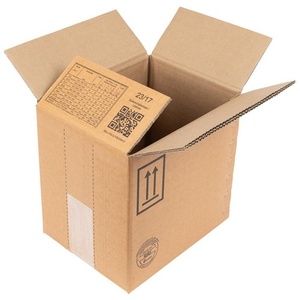 Caja de Cartón de Doble Pared para Mercancías Peligrosas, Aprobada en 4 Direcciones, 325x245x300mm, Capacidad de 23L, 10 Unidades por Paquete - Product Image 1