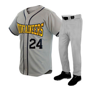 Meilleure qualité, conception de logo personnalisé, uniforme de baseball décontracté, ensembles d'uniforme de Beisbol personnalisés confortables - Product Image 2