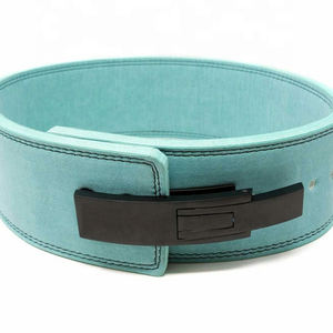 Cowhide Leather Belt Gym <b>Weight</b> Lifting Lever Buckle Powerlifting Lever Belt Waist <b>Trainer</b> Belt - Product Image 4