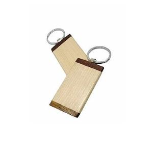 Porte-clés en bois personnalisé avec glands et citations de formes uniques, idéal pour les événements cadeaux et l'utilisation quotidienne - Product Image 2