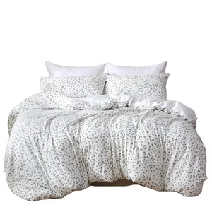 Professional Manufactures Fashion supplier design cotton printed custom duvet luxury bedding set Quilt with Bedding set