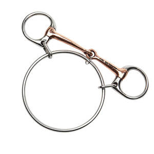 Bocado para Caballo Dexter Bit Premium de Acero Inoxidable, Boquilla de Acero Inoxidable Lisa para Mayor Comodidad, Control y Rendimiento - Product Image 4