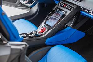 Lamborghini Huracan EVO Spyder-BLEU 2020 certifié propre et assez usagé - Product Image 5