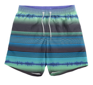 Pantalones cortos de playa informales para hombre de poliéster 100% al por mayor, bañadores de verano transpirables, bañadores bóxer OEM en varios colores - Product Image 2