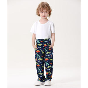 Pantalones de Pijama Transpirables para Niños Pequeños con Piernas Anchas - Product Image 5