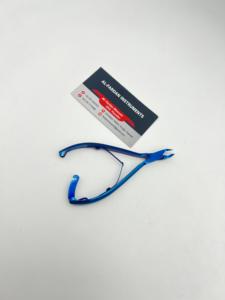 Sustainable Stainless Steel Nail Nipper <b>Cutter</b> <b>Plasma</b> Blue Color Locking Handle Cutting For Toe Finger Ingrown Nails Manicure - Product Image 3