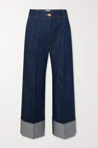 High Quality Women Pants and <b>Trousers</b> Wide legs Palazzo Blue Denim Slim Fit <b>Vintage</b> Casual Fashion Whole Sales - Product Image 5