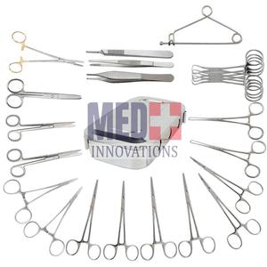 Base de instrumentos quirúrgicos Kit de paquete de esterilización Juego de instrumentos quirúrgicos veterinarios Eliminación de ovarios por Med Innovation - Product Image 6